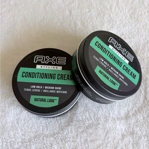 AXE Conditioning Cream - Natural Look  Low Hold Medium Shine Green/Black)
